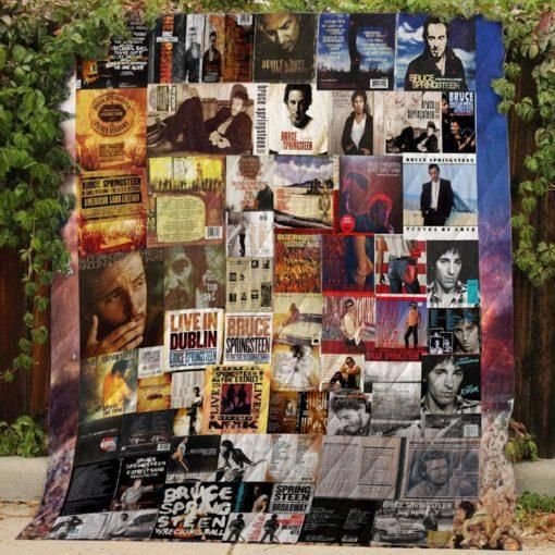 Bruce Springsteen V1 3D Quilt Blanket HGM35