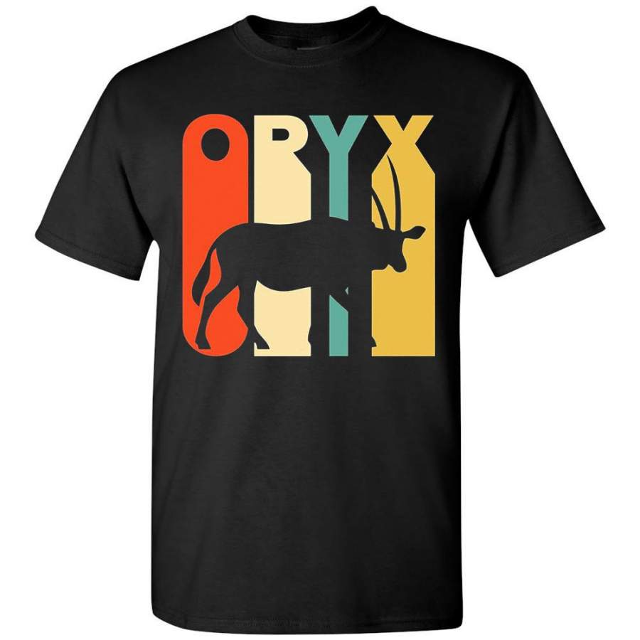 Vintage Style Oryx Silhouette T-Shirt