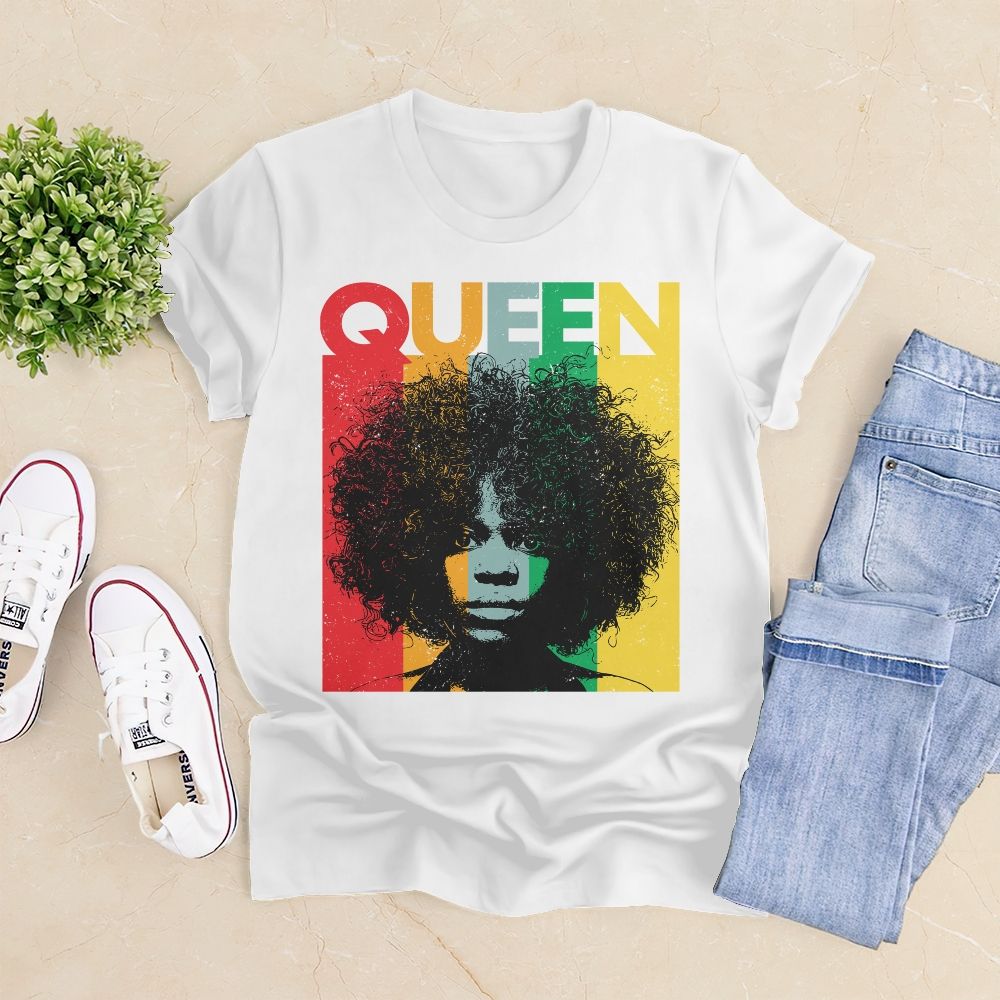 Retro Black Queen Sweat Black History Month Gift Gs1213445Od T Shirts Unisex T-Shirt