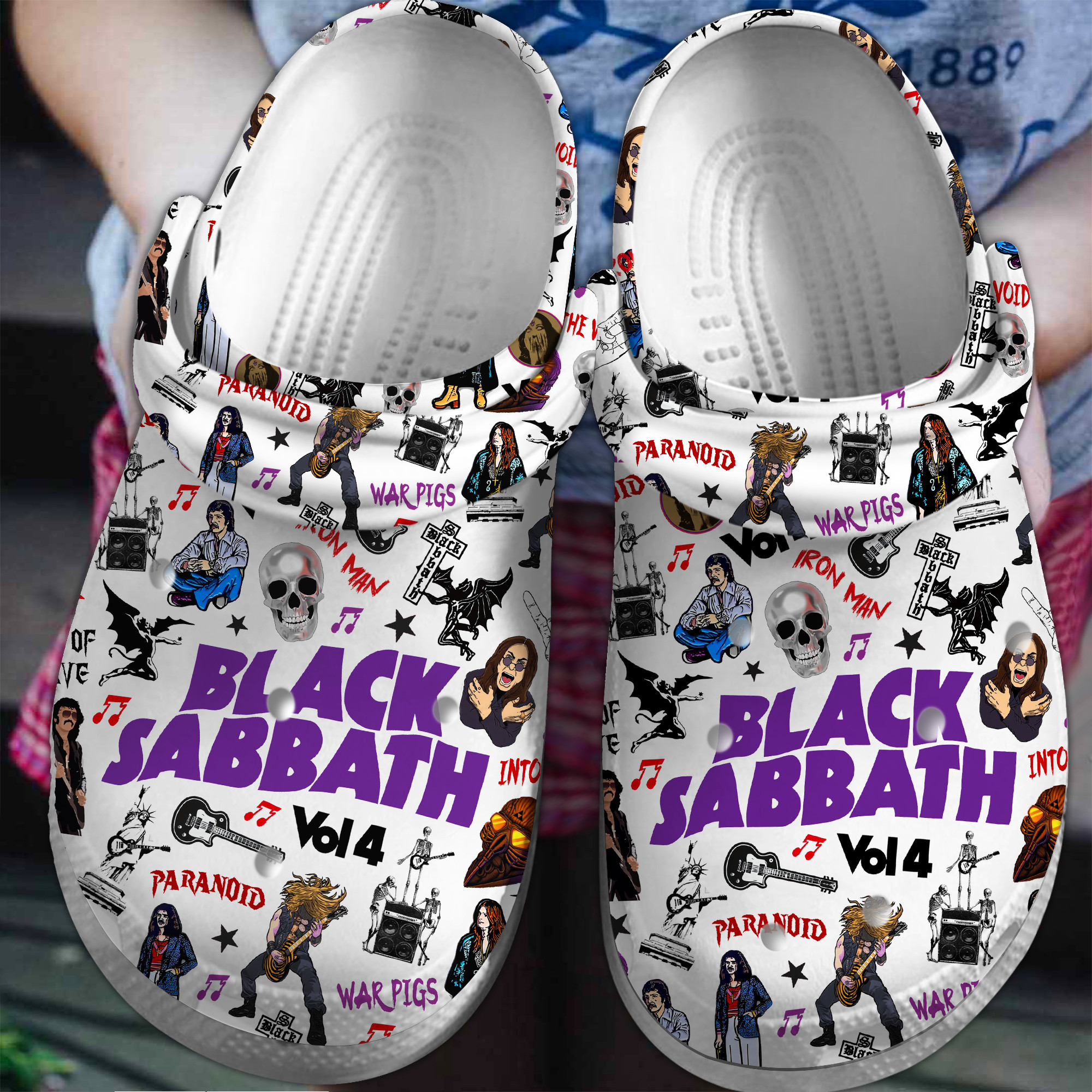 Black Sabbath Crocss Clogs For Men Women And Kid Ipmbwmng