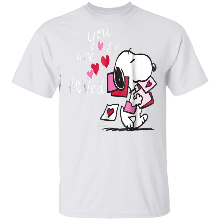 Peanuts Snoopy So Loved T-Shirt