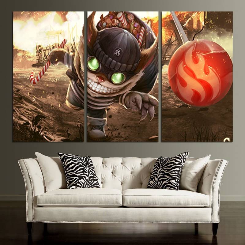 Candy Burglar Zigg Wall Art Canvas