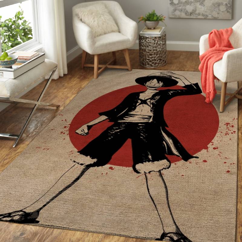 Luffy One Piece Anime Area Rug – Carpet