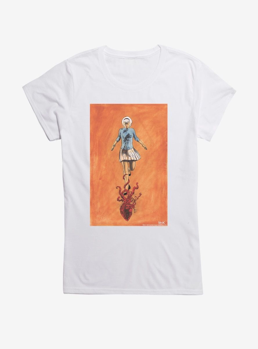 Chilling Adventures Of Sabrina Heart Tentacles Girls Shirt