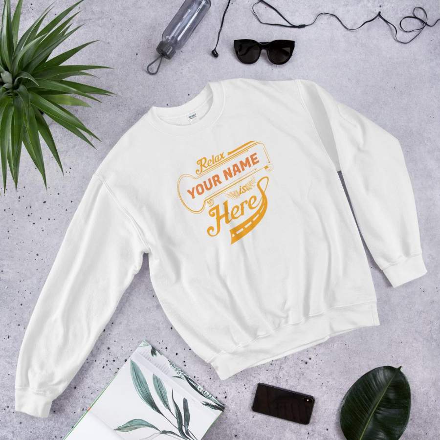 Custom Family Anyname Sweatshirt Personalized Last Name Sweatshirt Family Reunion Custom Shirts S-5XL Plus Size Unisex Sweatshirt