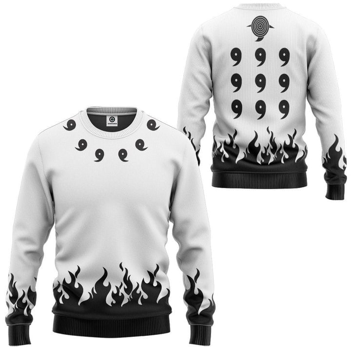 Naruto Obito Sage Of Six Paths Ugly Christmas Sweater – All Over Print 3D Sweater