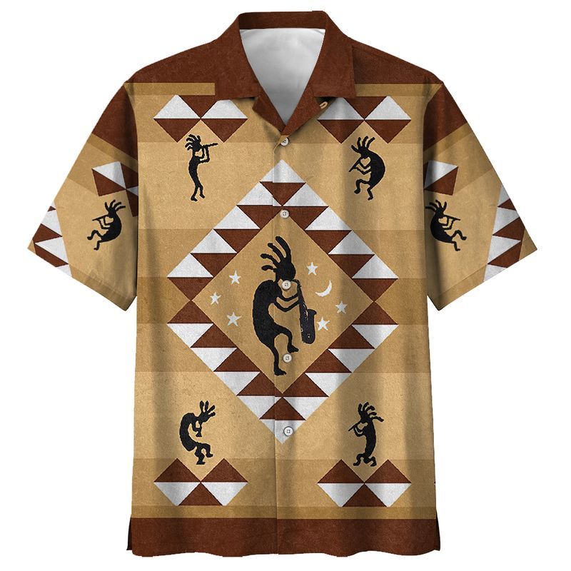 Indigenous Tan Amazing Design Unisex Hawaii Shirt For Men And Women Ha409