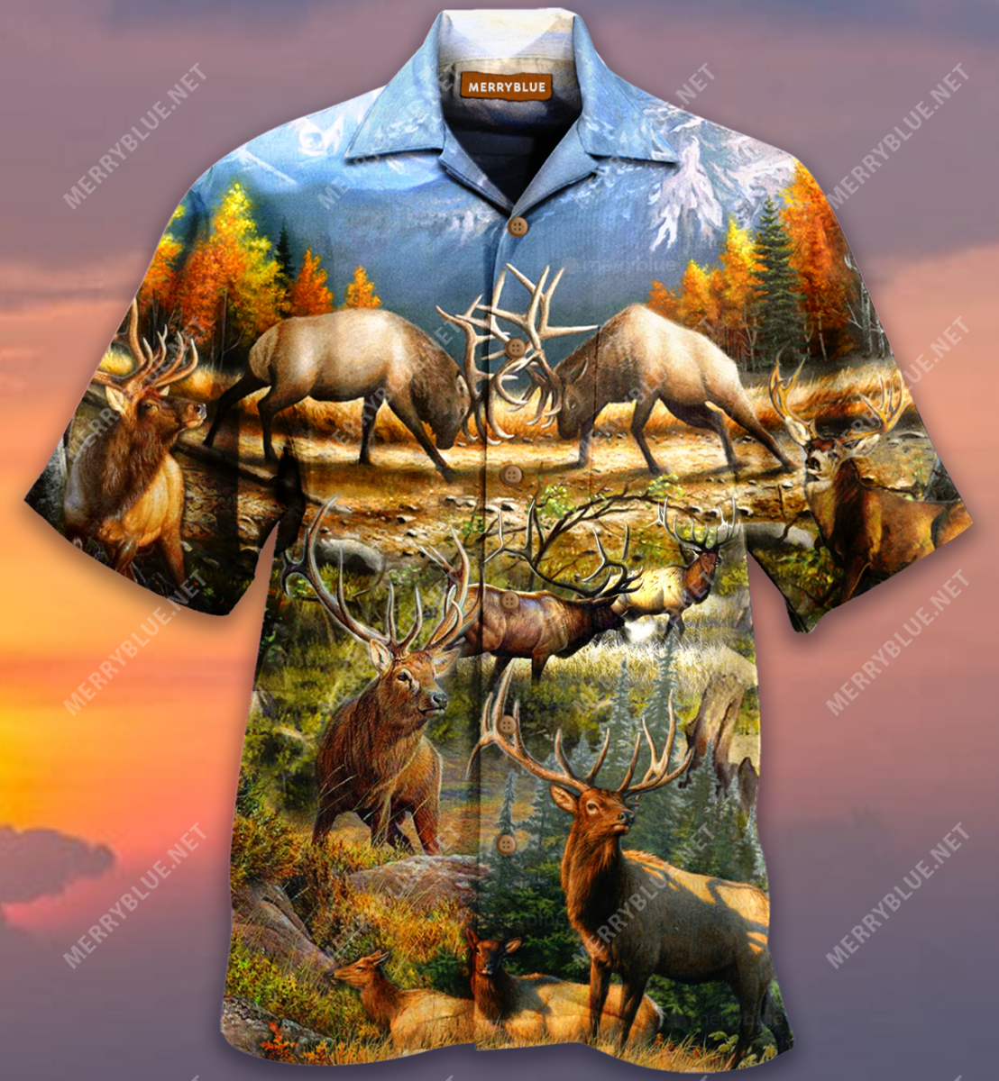 Find Me Where The Wild Things Are Deer Unisex Hawaii Shirt Ha87046