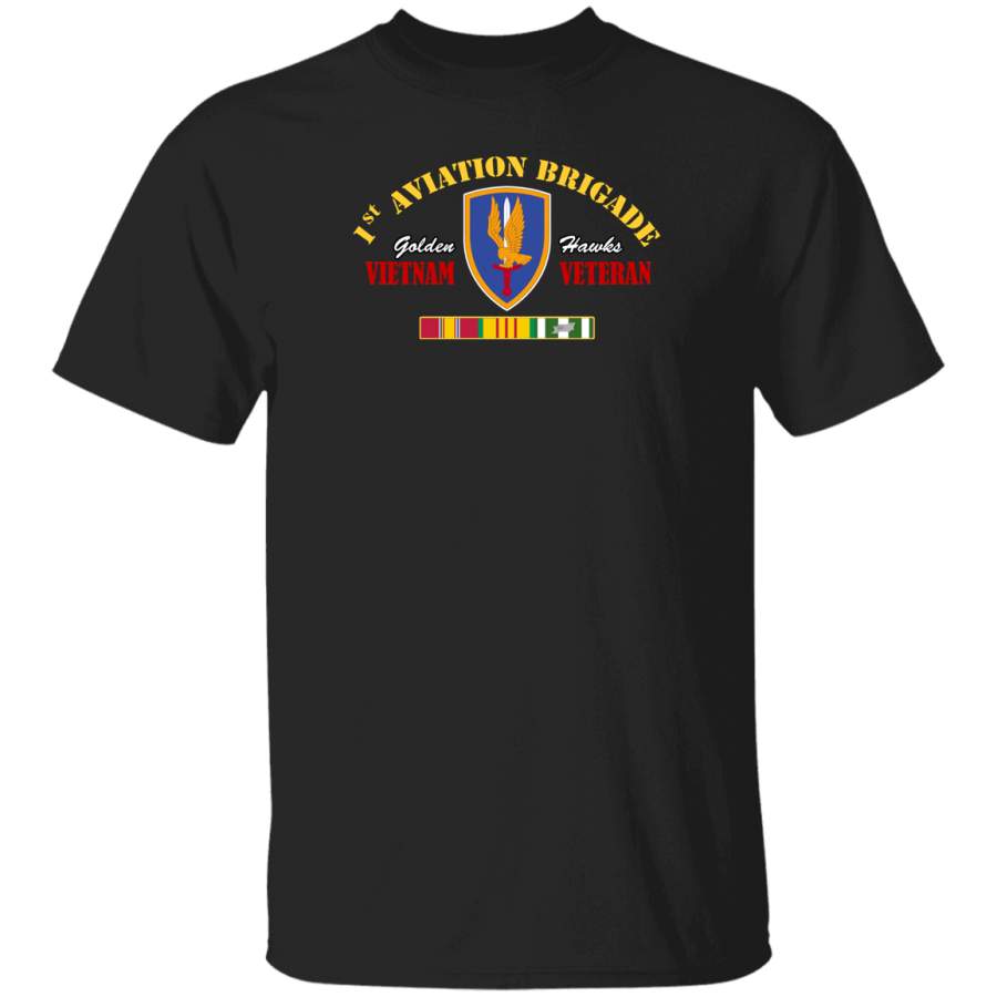 1st Aviation Brigade Vietnam Veteran T-Shirt Golden Hawks Veterans Day Christmas Gift Mug