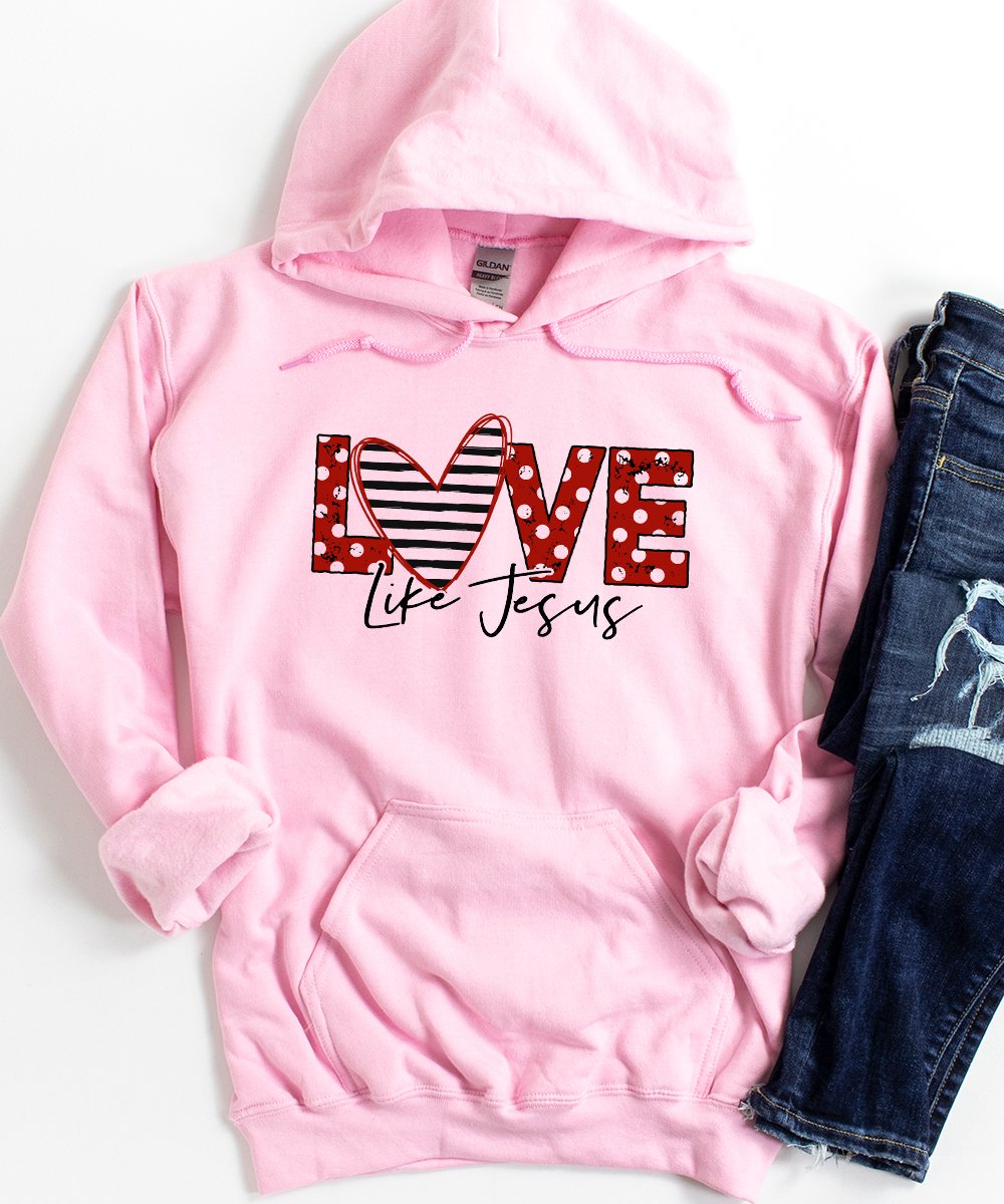 Love Like Jesus (Polka Dot) Hoodie