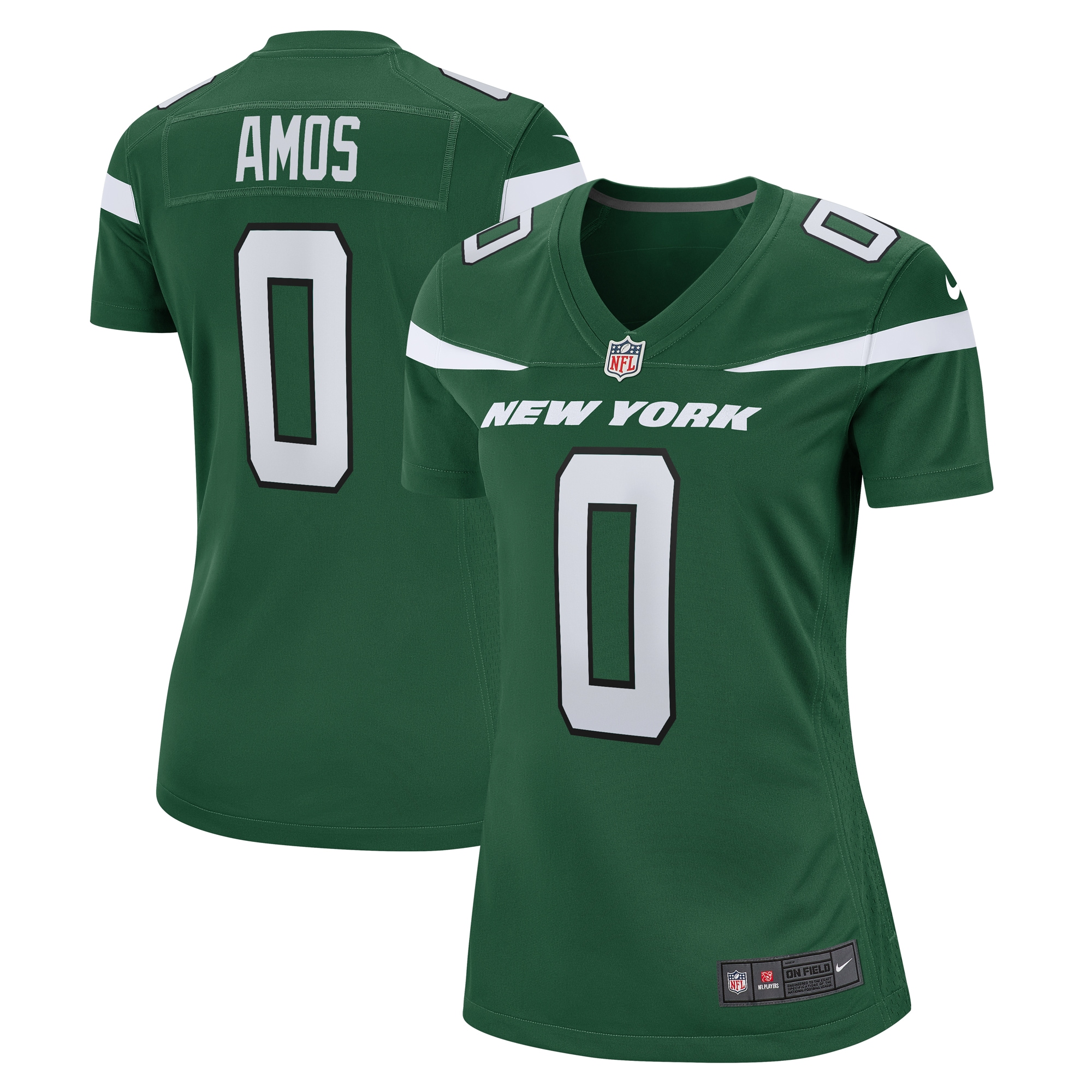 Women’s New York Jets Adrian Amos Gotham Green  Game Jersey