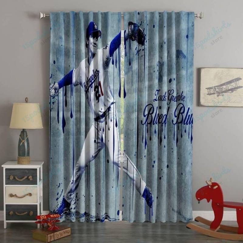 3D Printed Zach Grinko Arizona Diamondbacks Style Custom Living Room Curtains