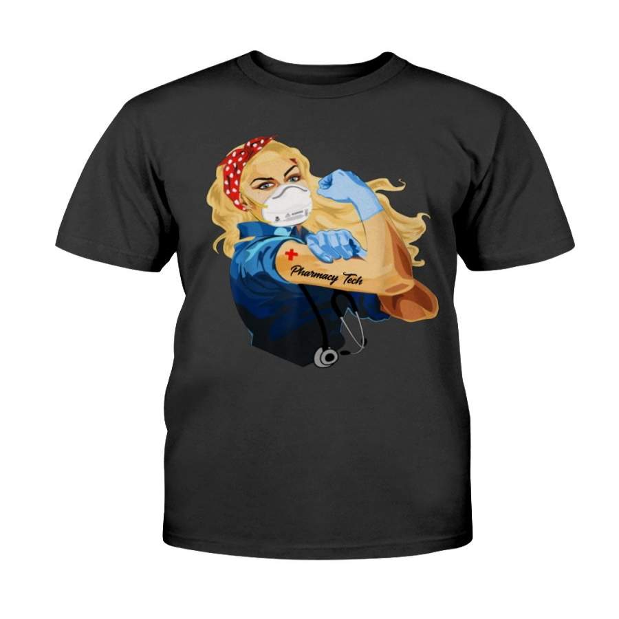 Blonde Girl Pharmacy Tech T shirt