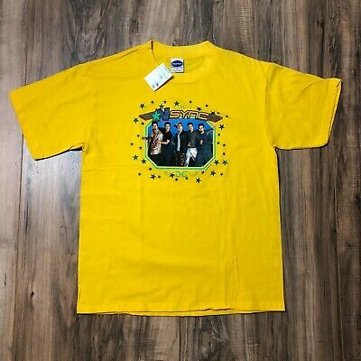 Vintage 2000 Y2k Cygnus Nsync Pop Rock Music Boy Band T-shirt Nwt 6769