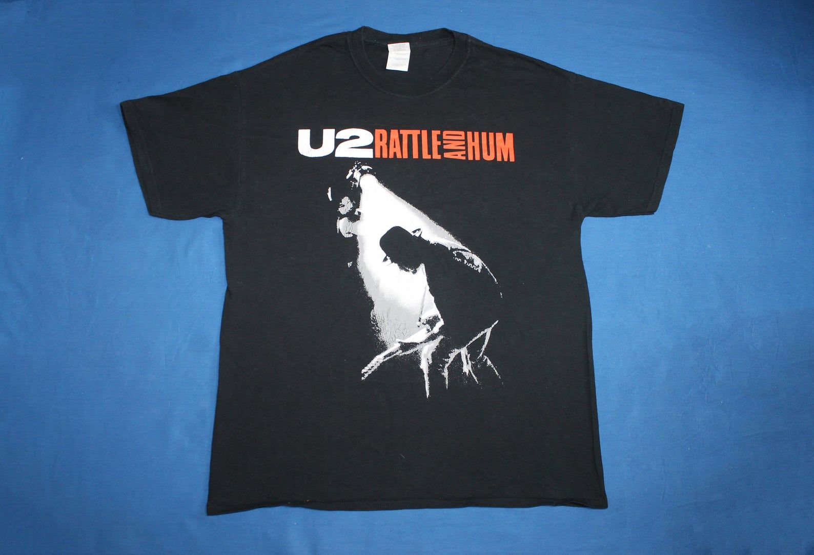 U2 Shirt Rattle And Hum Shirt Irish Rock Band Shirt Alternative Rock L