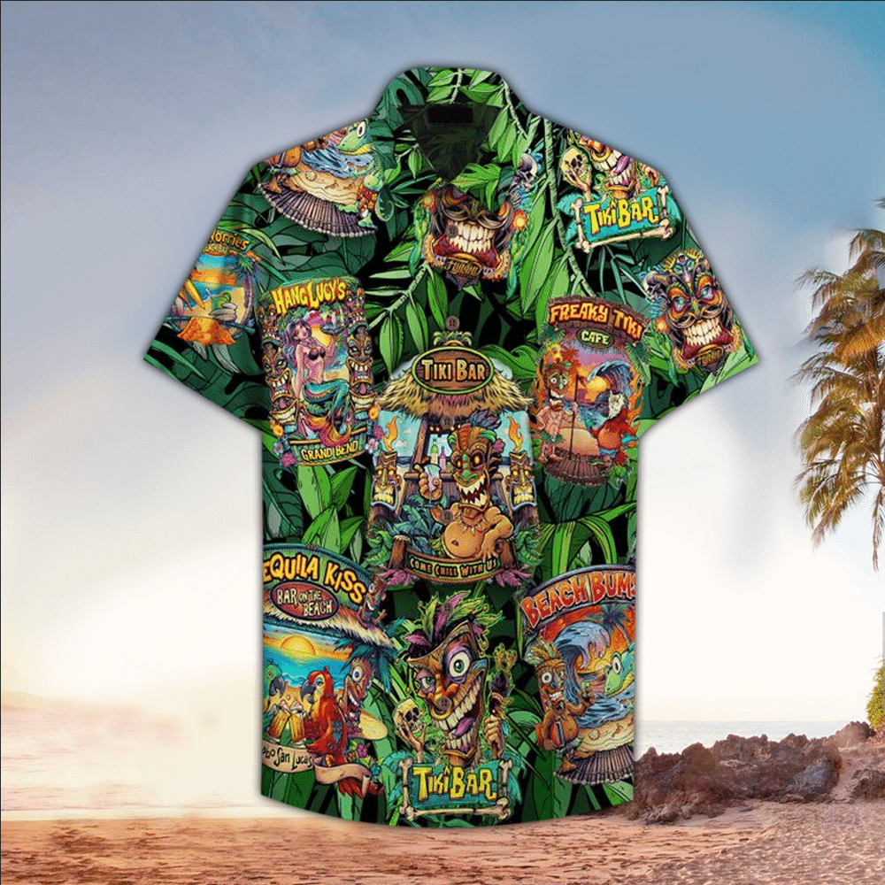 Tiki Hawaii Lover Shirt Aloha Ha82864