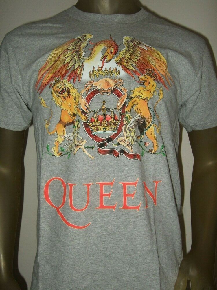 X Queen Freddie Mercury Phoenix Lion Crown 80 S Music Rock Band Eba Shirt