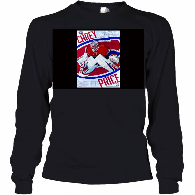 International Wall Poster Montreal Canadiens Carey Price Youth Long Sleeve