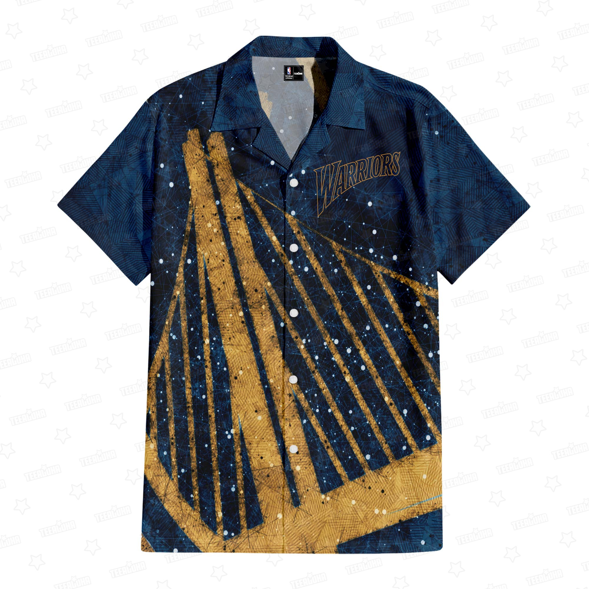 Golden State Warriors Golden Dynasty Hawaiian Shirt