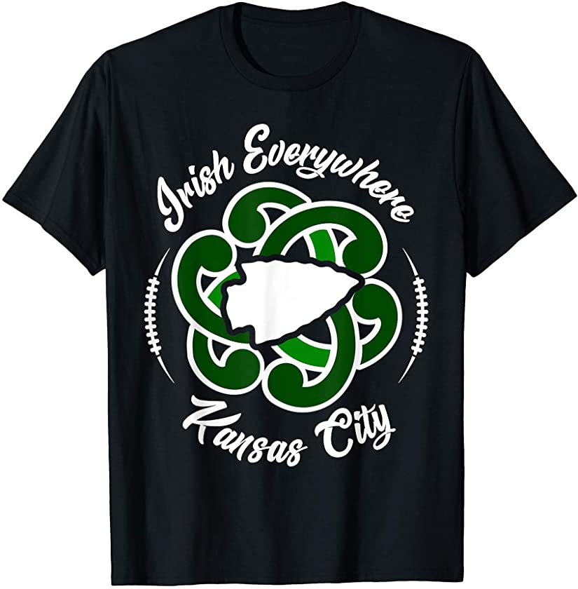 Irish Everywhere Irish Celtic Kansas City Novelty T-Shirt