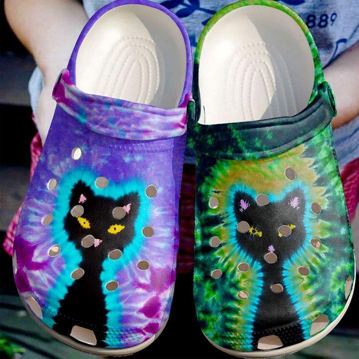 Cat Personalized Clog, Custom Name, Text Cat Colors, Fashion Style For Women, Men, Kid, Print 3D