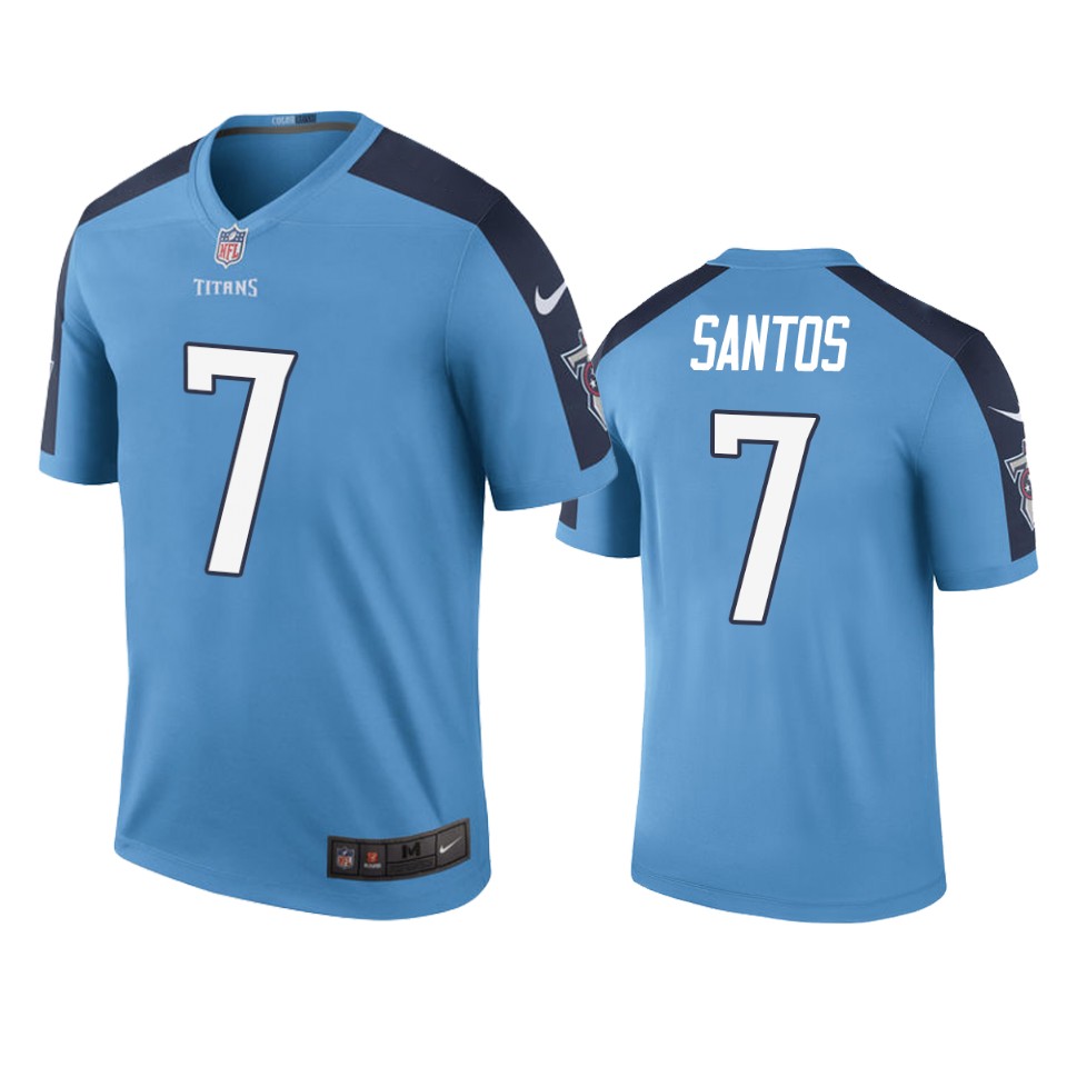 Tennessee Titans Cairo Santos Red Color Rush Legend Jersey