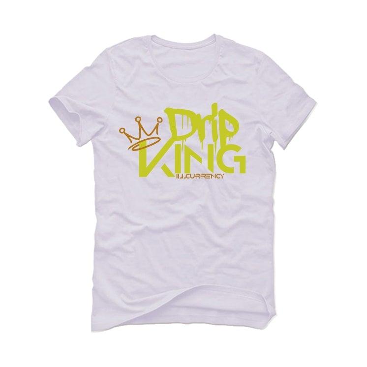 Yeezy 350 V2 “Marsh” White T-Shirt (Drip King)