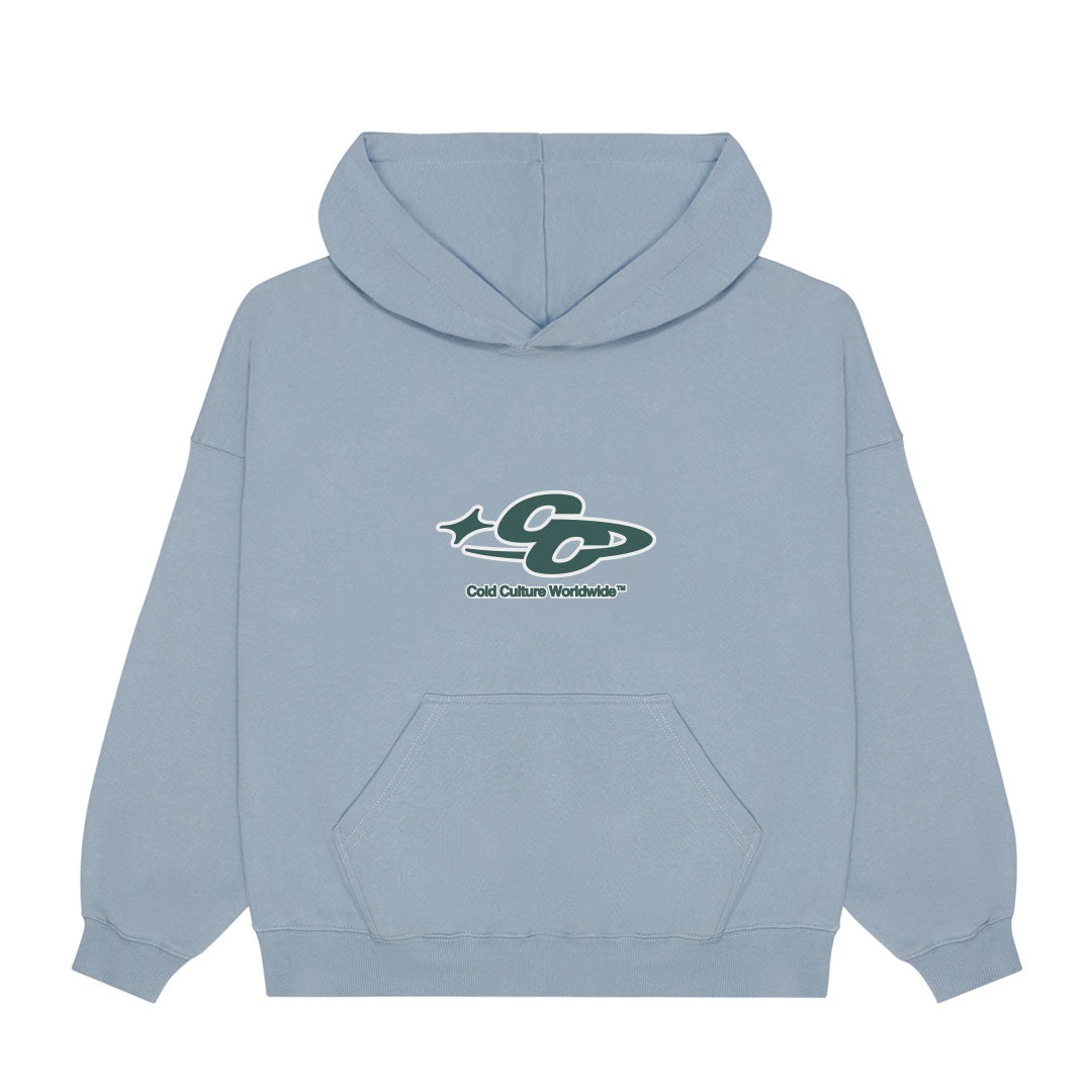 Cc Logo Star Outline Hoodie Shady Blue