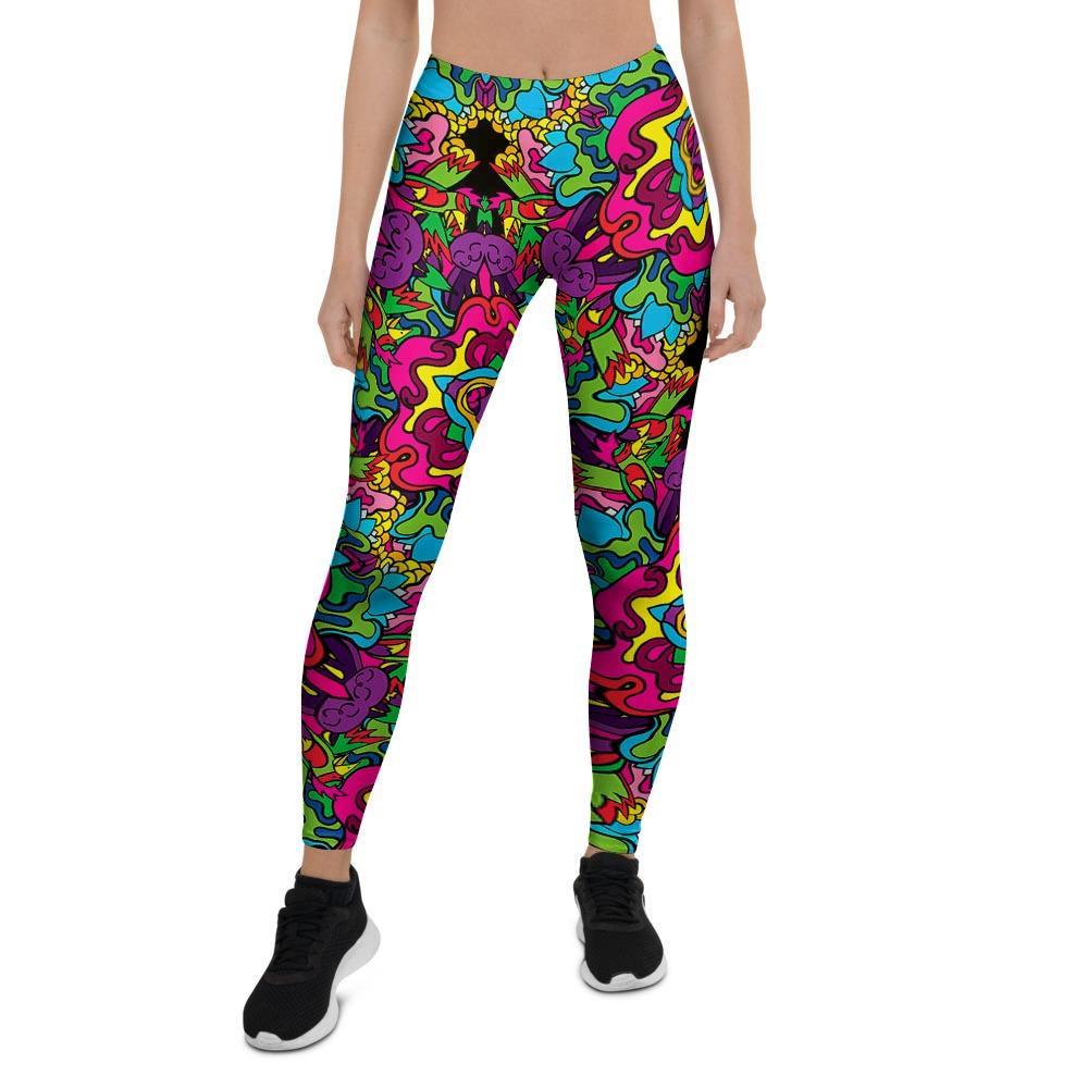 Animal Hippie Psychedelic Women’S Leggings