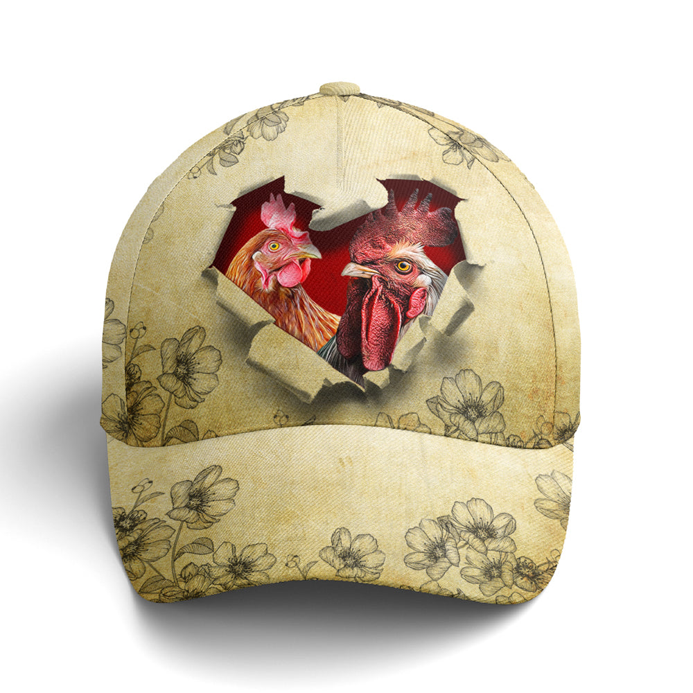 Chicken 3D Print Style Classical Baseball Cap Coolspod