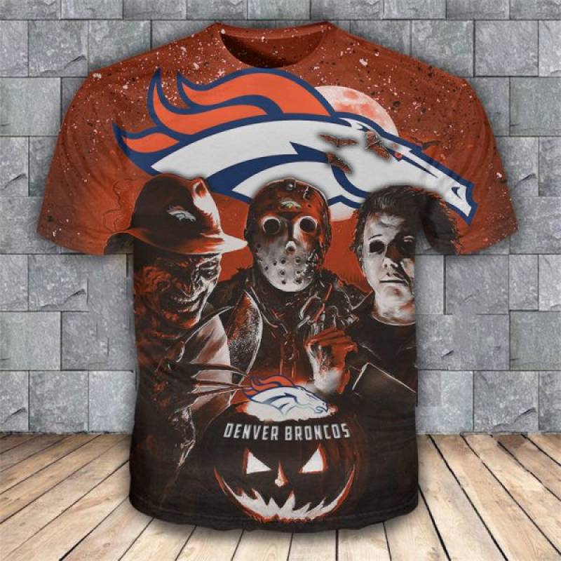 Denver Broncos All Over Print – Denver Broncos 3D T shirt