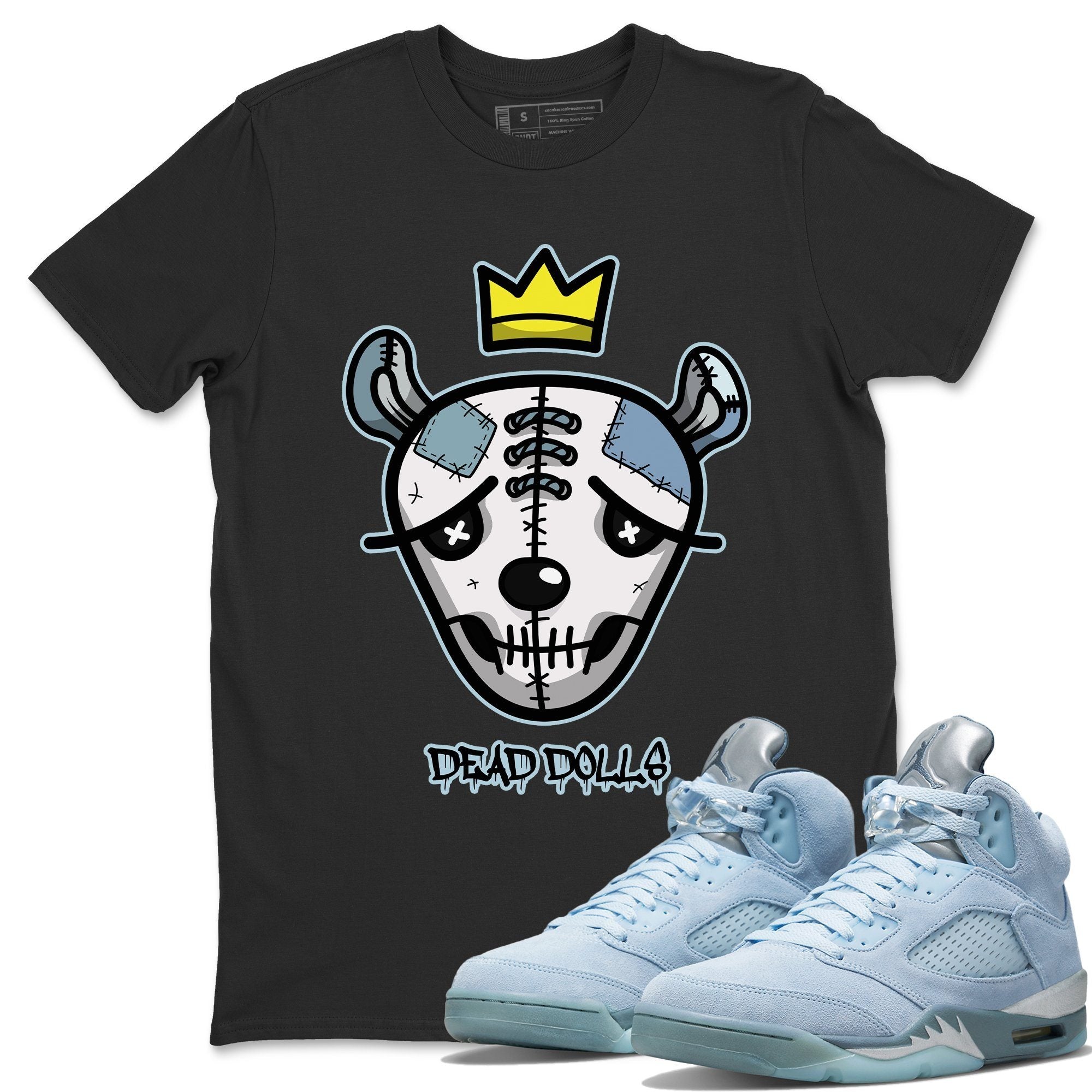 Dead Dolls Face T-Shirt – Air Jordan 5 Blue Bird