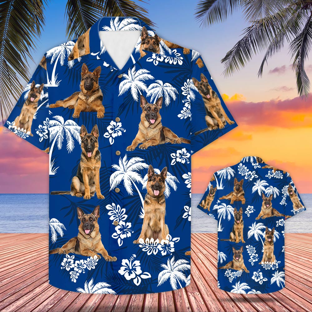 German Shepherd Hawaii Shirt For Dog Lovers Ha31372