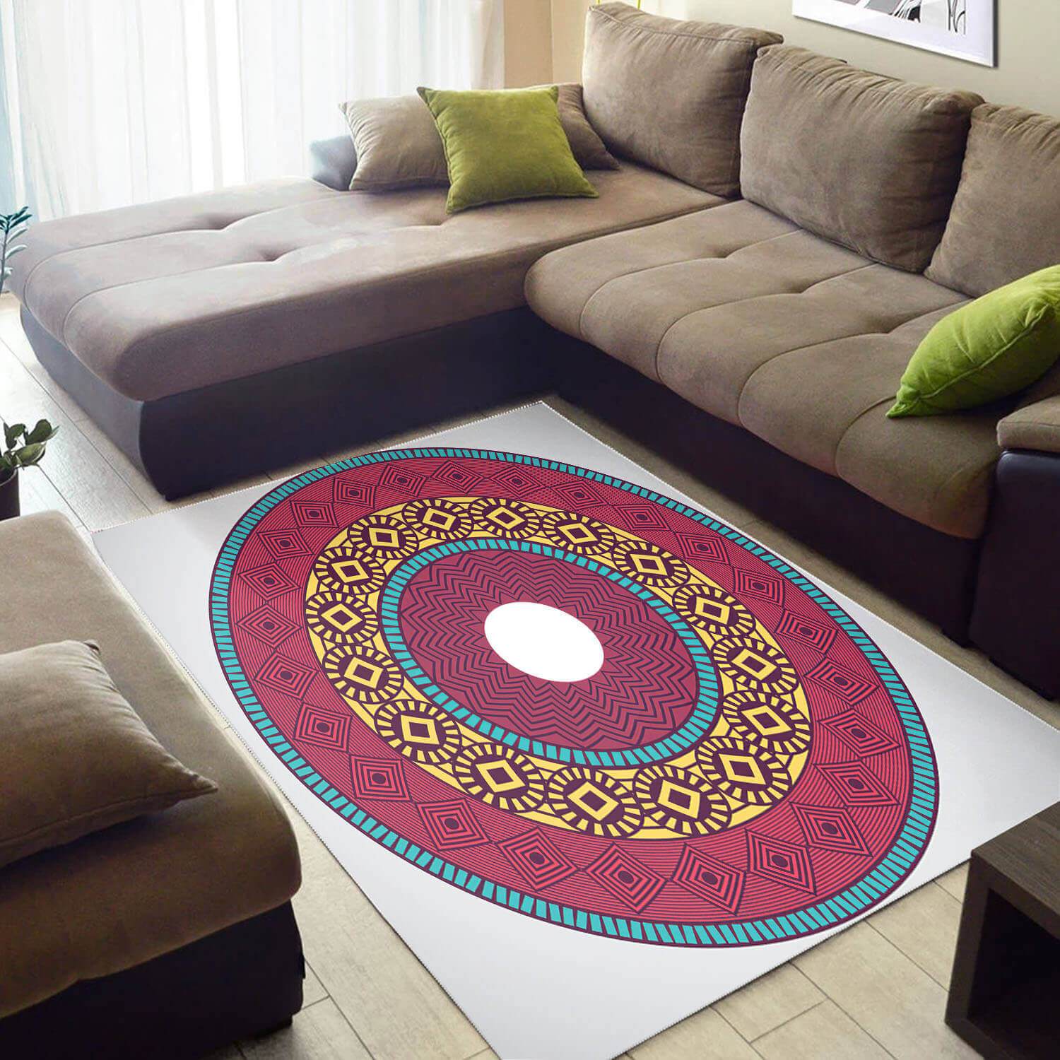 Trendy African Style Rugs Adorable Natural Hair Seamless Pattern African Design Floor Rug African Inspired Living Room WBG3108