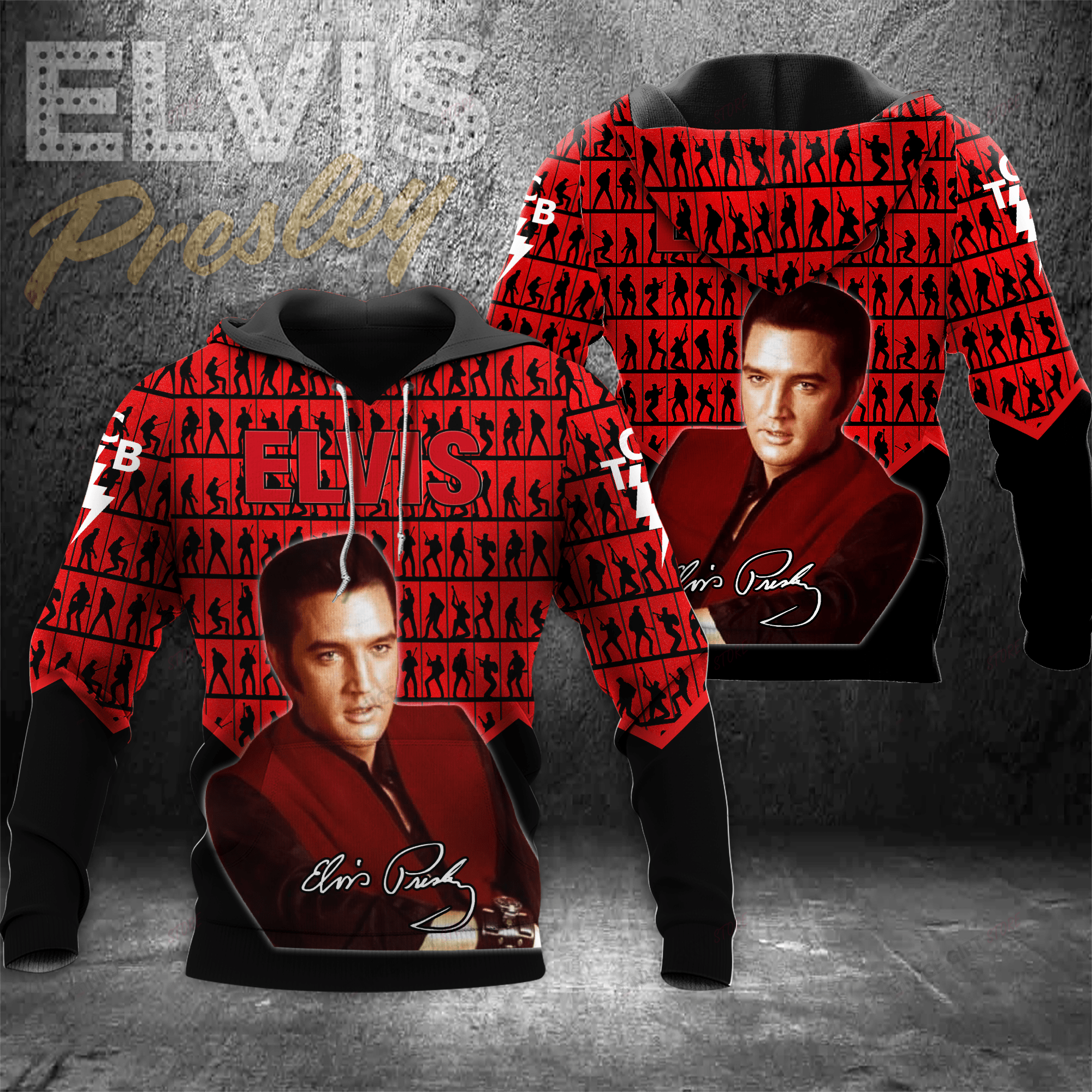 Elvis Presley Hoodie 3D 3Ho-S5H7