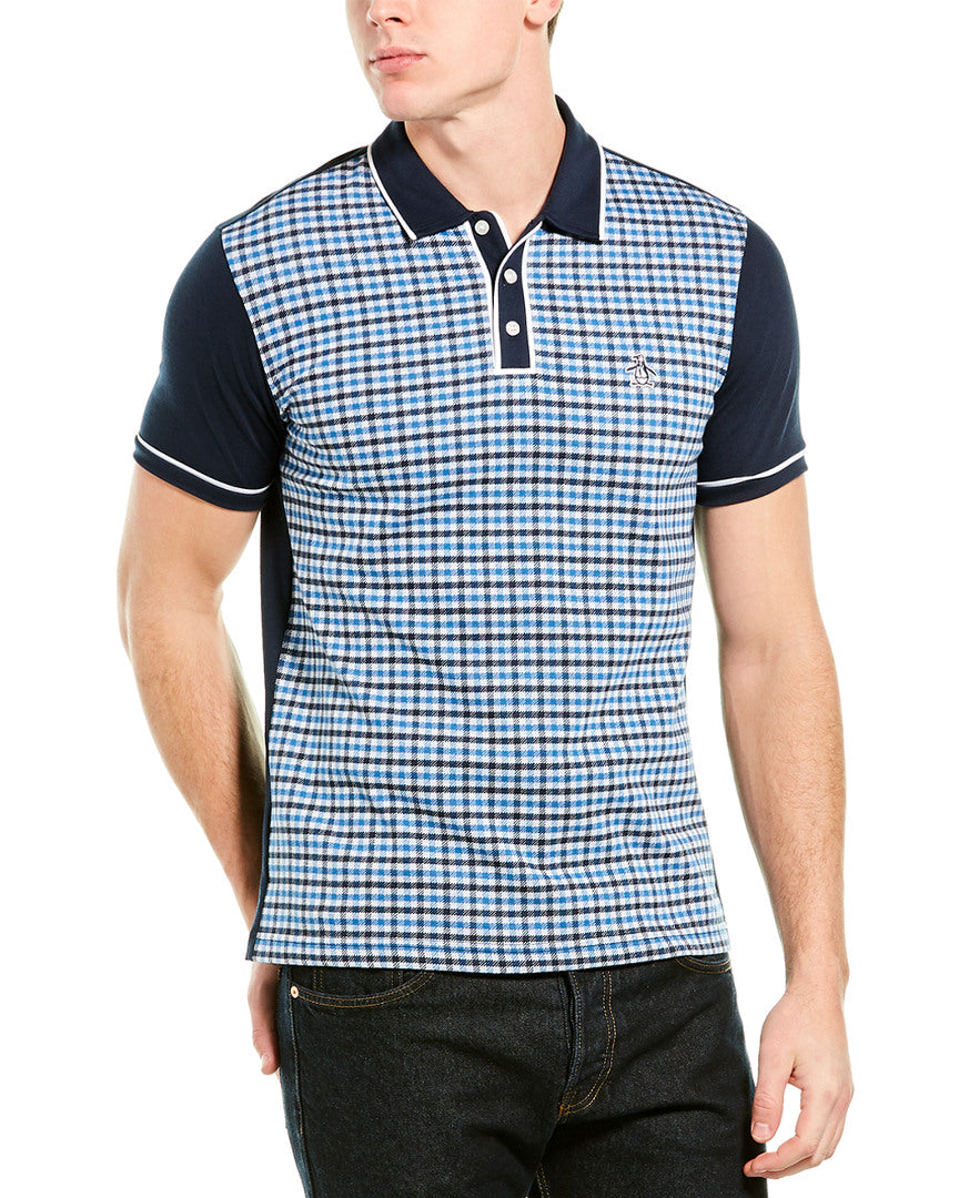 Original Penguin Tattersall Polo Shirt