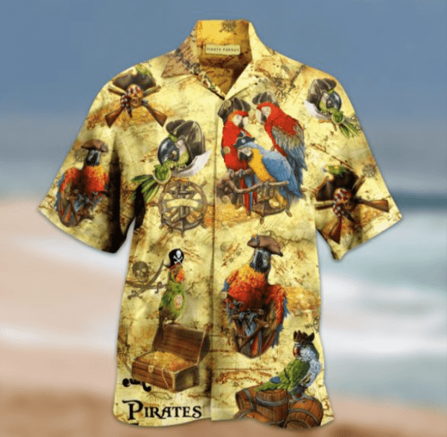 Pirates And Treasure Hawaiian Shirt Gift For Holiday Ha85688