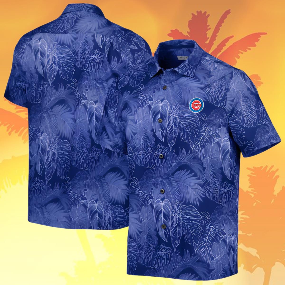 Tommy Bahama Cubs Hawaiian Shirt