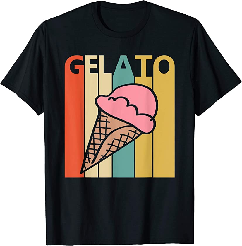 Vintage Retro Gelato T-shirt