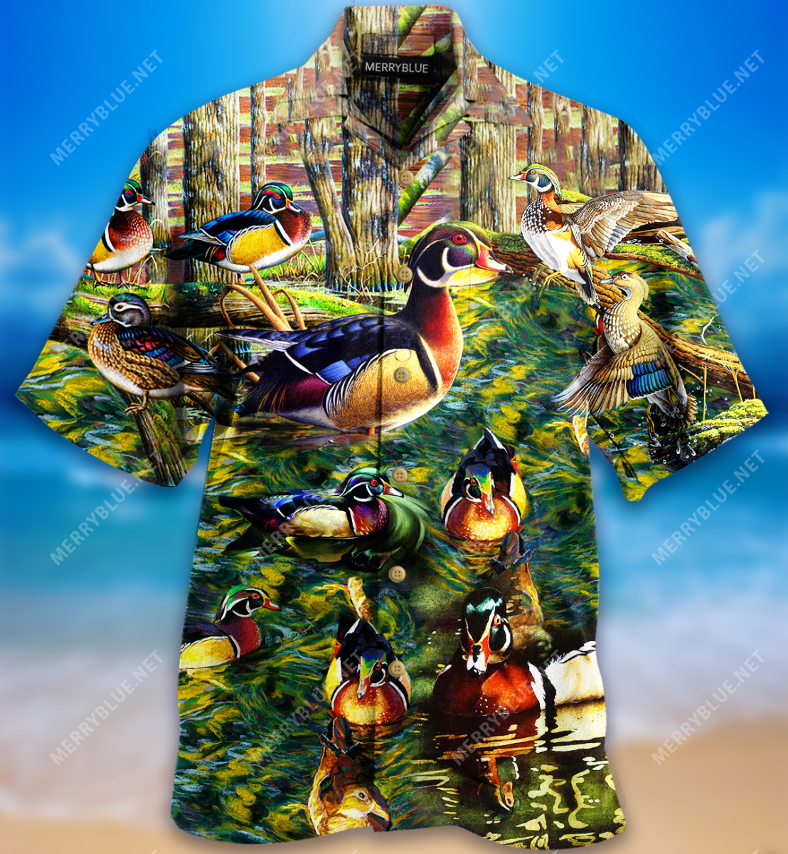 Welcome To The Duck Side Unisex Hawaiian Shirt