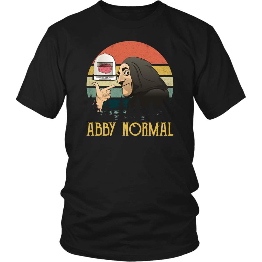 Sunset Vintage Young Frankenstein Abby Normal shirt