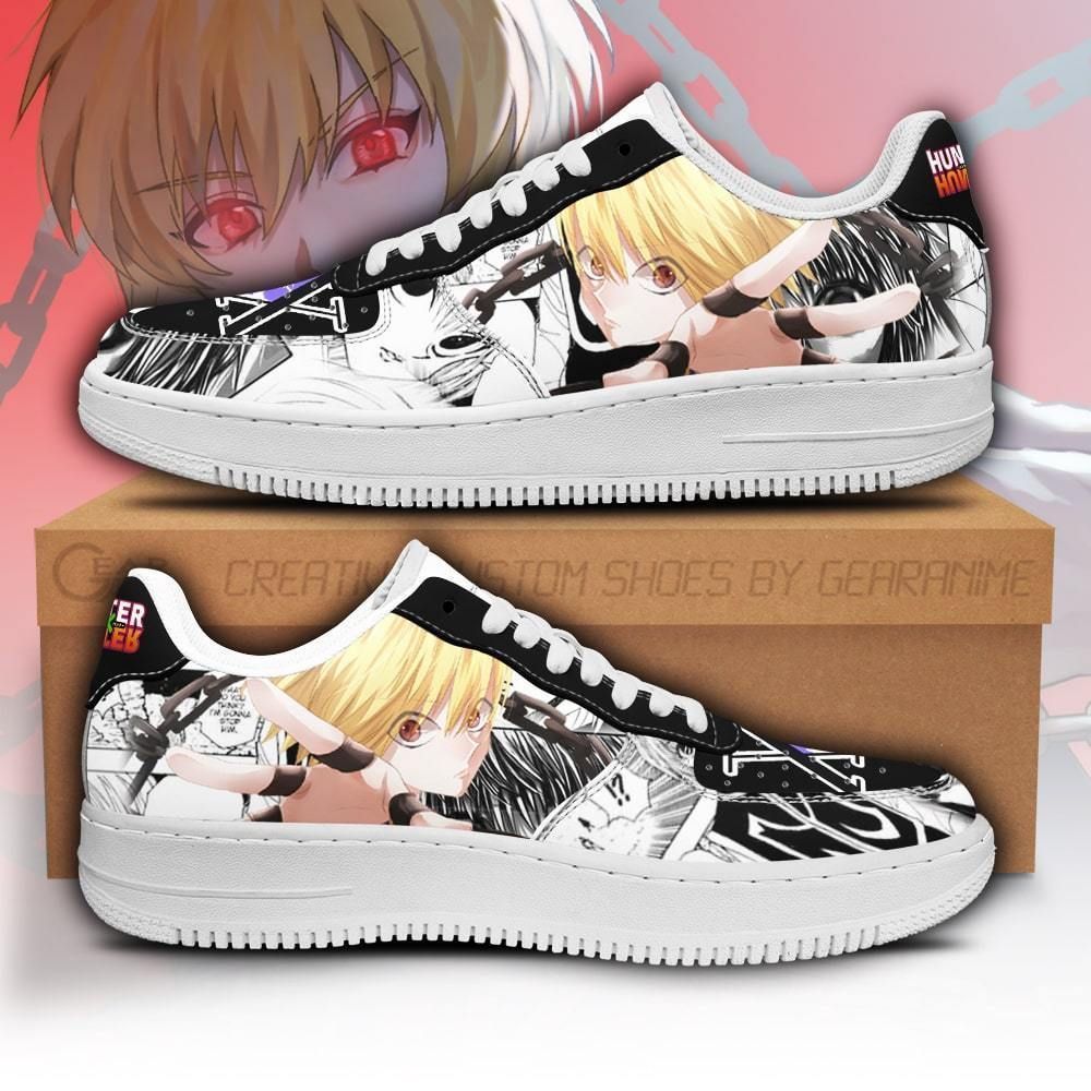 Kurapika Hunter X Hunter Air Force Shoes Sneakers Custom Anime