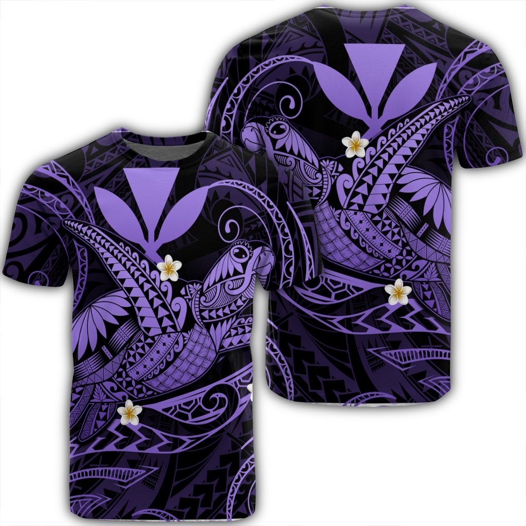 Hawaiian Turtle Polynesian Nane Style Purple Ah Ha24417