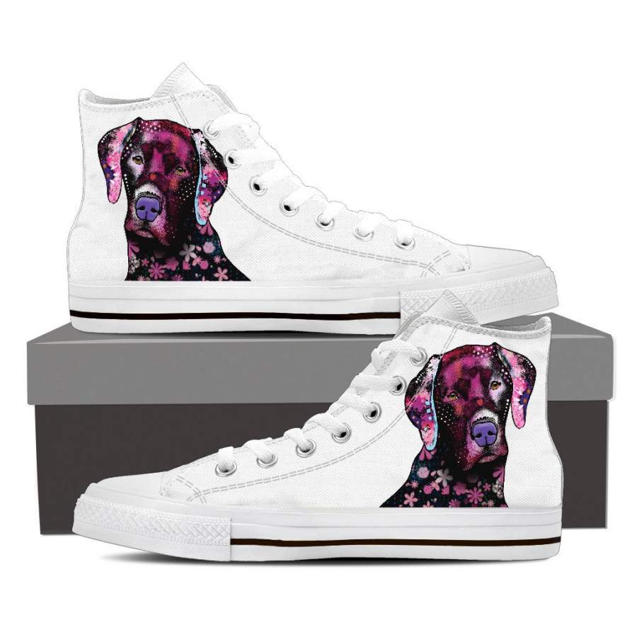 Lab Puppy High Tops