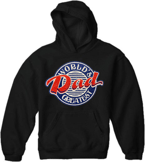 World’s Greatest Dad Vintage Adult Hoodie