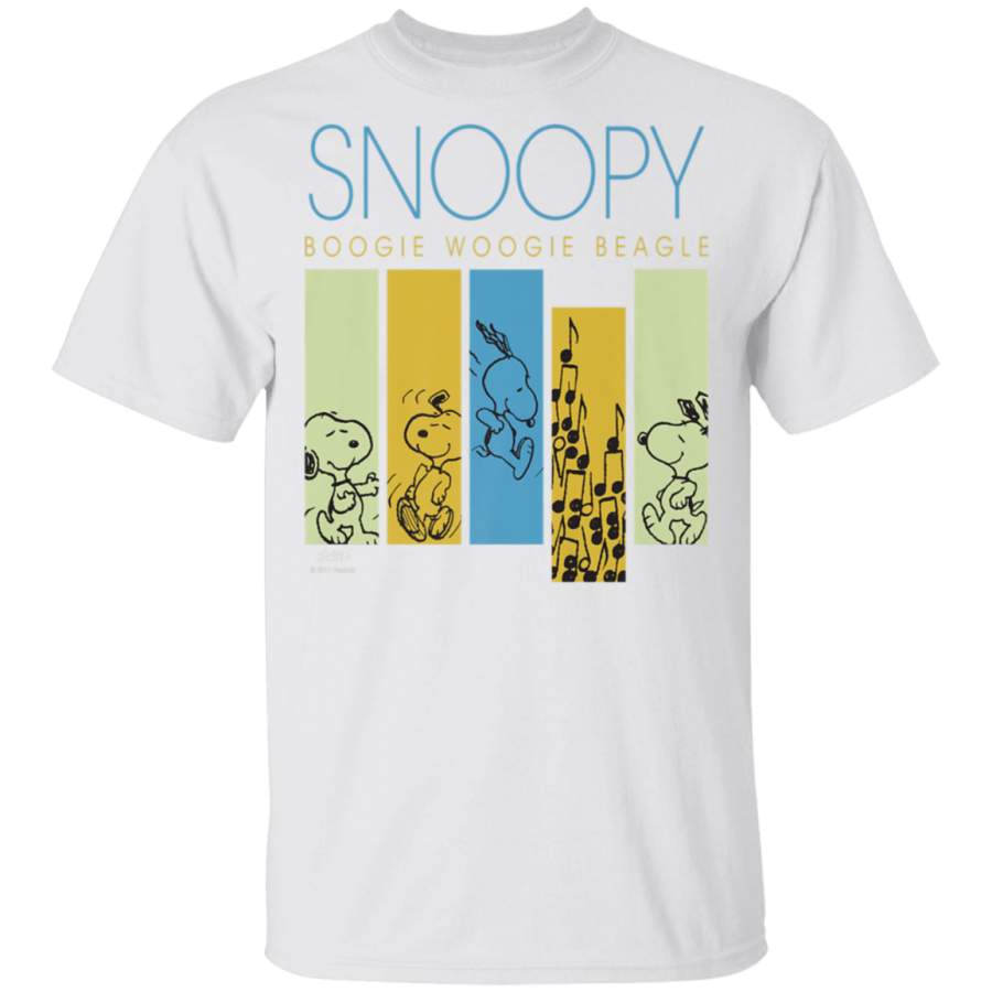 Peanuts Snoopy Boogie Woogie Beagle T-Shirt