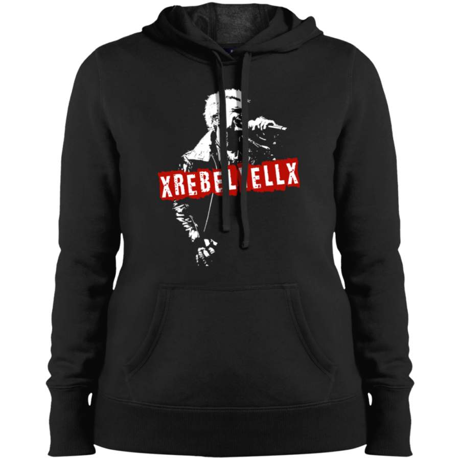 AGR Rebel Yell Billy Idol T-shirt Ladies’ Pullover Hooded Sweatshirt