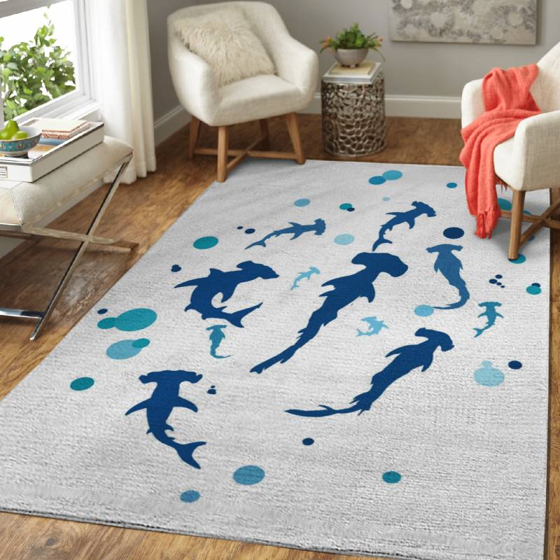 Sharks – Animals Area Rug Carpet