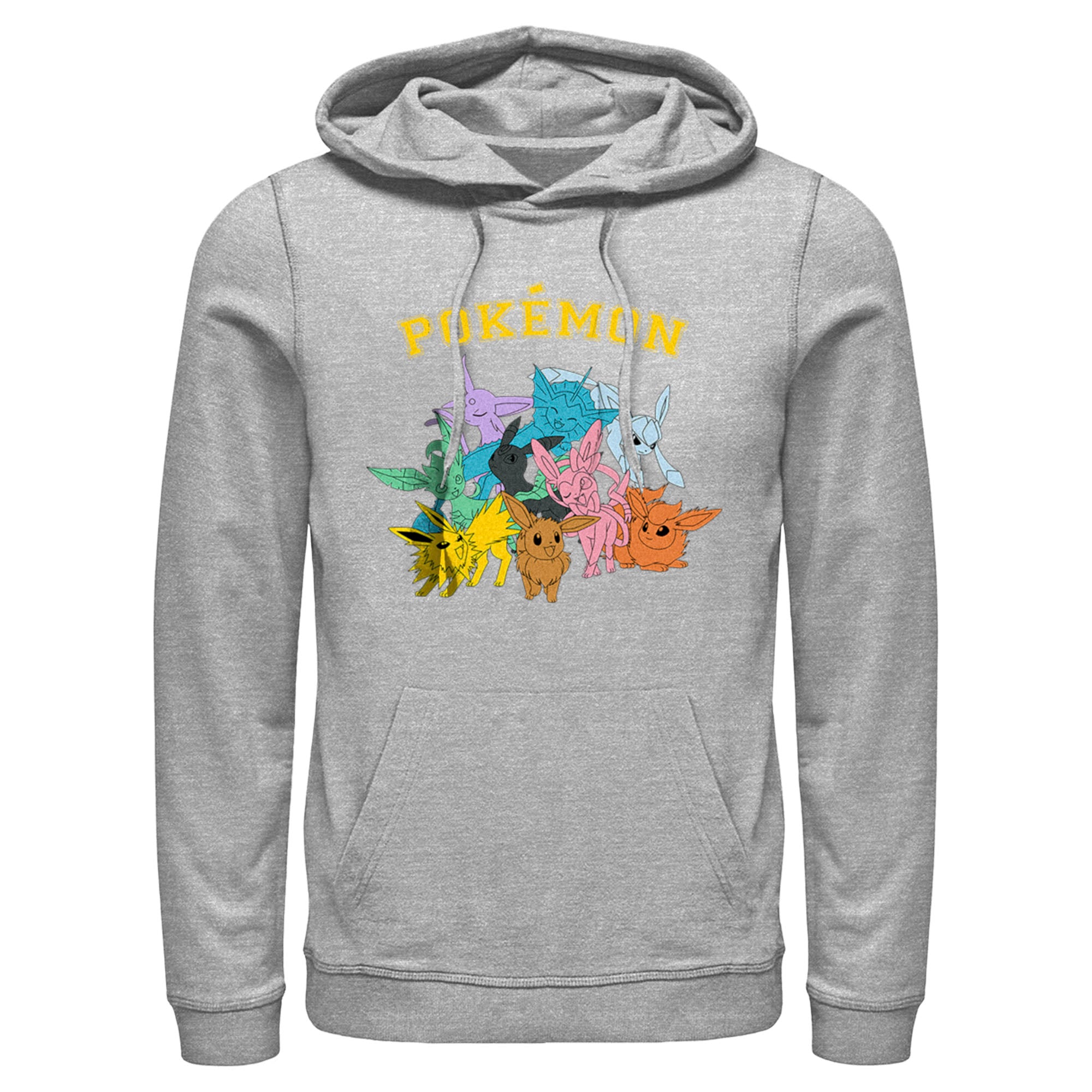 Men’S Pokemon Eeveelutions Pull Over Hoodie