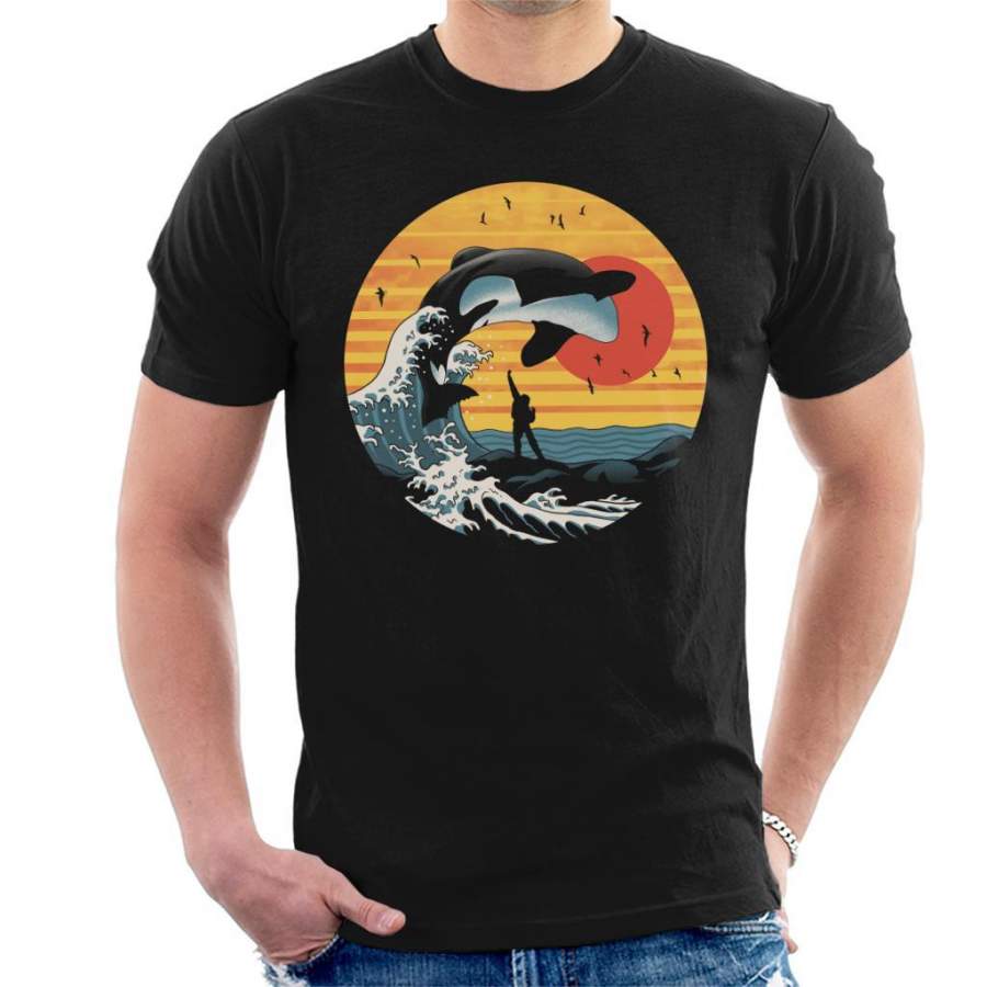 The Great Killer Whale Free Willy Men’s T-Shirt